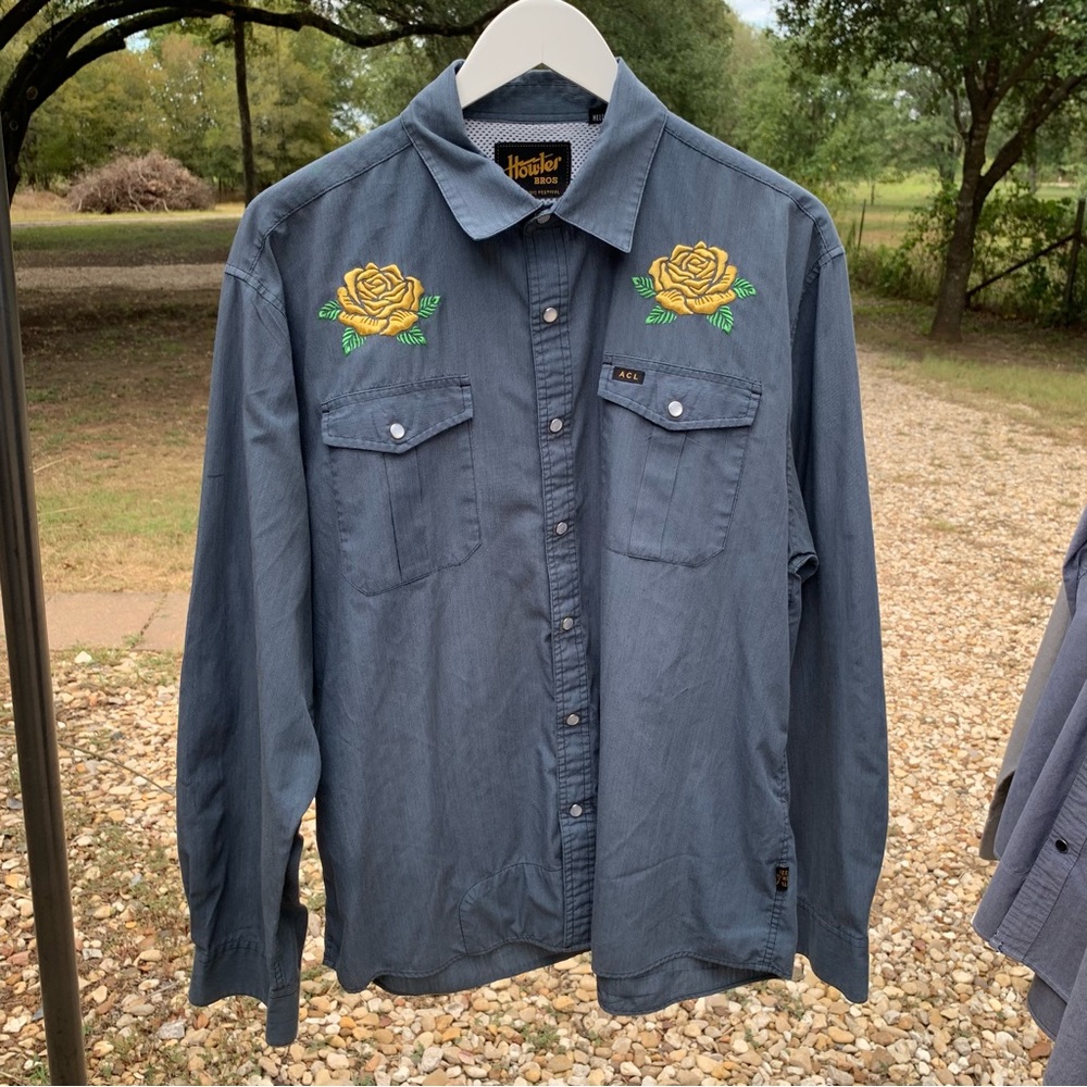 Howler Brothers Gaucho Snapshirt ACL Limited, L